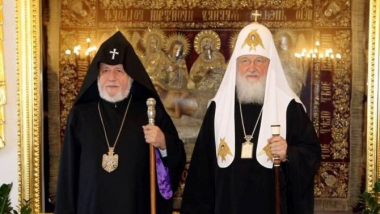 Ամենայն Հայոց Կաթողիկոսը շնորհավորել է Մոսկվայի և Համայն Ռուսիո Պատրիարքին հոբելյանի առիթով