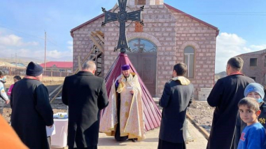 Ղազանչիում տեղի ունեցավ նորակառույց Սուրբ Հովսեփ հայ կաթողիկե եկեղեցու խաչի օծման արարողությունը