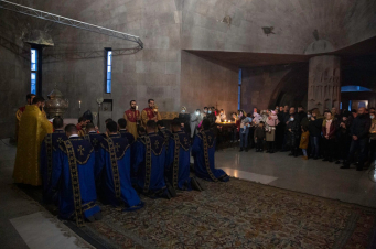 Մայր Աթոռում կատարվել է սարկավագների ընծայման կարգը