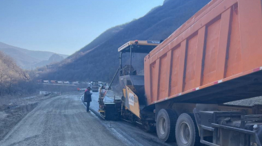 Մեկնարկել է Թումանյան-Ալավերդի հատվածի ասֆալտապատումը