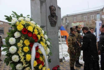 Վարդենիս քաղաքում բացվեց  Մոնթե Մելքոնյանի կիսանդրին և նրա անվան պուրակը