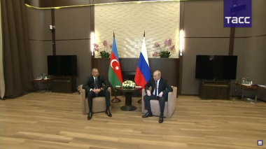 Մեկնարկել է Վլադիմիր Պուտինի, Նիկոլ Փաշինյանի և Իհլամ Ալիևի եռակողմ ձևաչափով հանդիպումը. ՈՒՂԻՂ