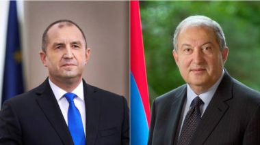 Նախագահ Սարգսյանը շնորհավորել է Ռադևին՝ Բուլղարիայի նախագահի ընտրություններում տարած հաղթանակի առթիվ