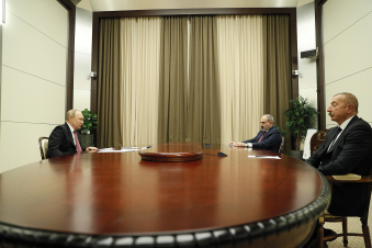 Սոչիում ավարտվել է Փաշինյան-Պուտին-Ալիև հանդիպումը. այն տևել է մոտ 3 ժամ