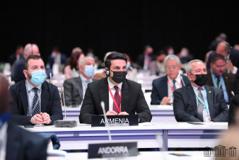 Ալեն Սիմոնյանի գլխավորած պատվիրակությունը Մադրիդում մասնակցել է «Միջխորհրդարանական միության» 143-րդ վեհաժողովի բացման արարողությանը  