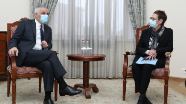 Փոխվարչապետ Մհեր Գրիգորյանն ու Հայաստանում Ֆրանսիայի դեսպանը քննարկել են ԼՂ հակամարտության կարգավորման հարցը