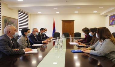 Վահրամ Դումանյանն ընդունել է ՄԱԶԾ-ի հայաստանյան գրասենյակի մշտական ներկայացուցչին