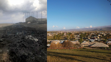 Գեղարքունիքի մարզում հրդեհի արդյունքում անկել է 500 գլխից ավելի կենդանի