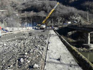 Մեկնարկել են Ալավերդու զույգ կամուրջներից մեկի հիմնանորոգման աշխատանքները
