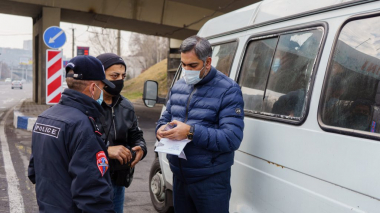 Վերահսկողության արդյունքում հայտնաբերվել է գերբեռնված երթևեկության 4 դեպք