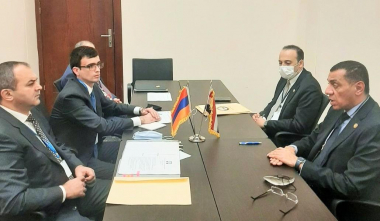 Արթուր Դավթյանը Շարմ Էլ Շեյխում հանդիպել է Եգիպտոսի գլխավոր դատախազի առաջին տեղակալի հետ