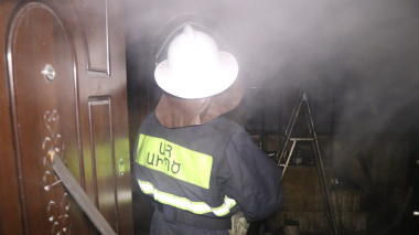 Ստեփանակերտի Մելիքավան թաղամասում հրդեհ է բռնկվել