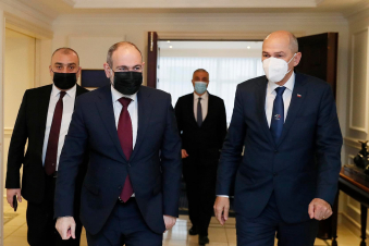 Հայաստանի և Սլովենիայի վարչապետները քննարկել են ՀՀ-ԵՄ հարաբերություններին, ինչպես նաև հայ-սլովենական համագործակցությանը վերաբերող հարցեր