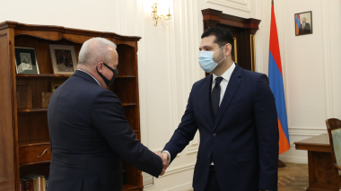 Փոխվարչապետ Համբարձում Մաթևոսյանն ընդունել է ՌԴ դեսպան Սերգեյ Կոպիրկինին