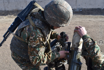 Անցկացվել են հրետանային վարժանքներ