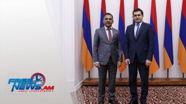 Հակոբ Արշակյանն ընդունել է Հայաստանում Հնդկաստանի դեսպանին. տեսանյութ