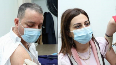 Վահան Քերոբյանը և Անահիտ Ավանեսյանը ստացան կորոնավիրուսի դեմ պատվաստման խթանիչ դեղաչափը