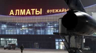 Ալմաթիի օդանավակայան Է ժամանել առաջին միջազգային չվերթը