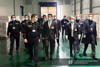 ՊԵԿ նախագահն այցելել է Արևմտյան մաքսատուն, ծանոթացել «Կարգո» բեռնային համալիրի վերանորոգման աշխատանքներին