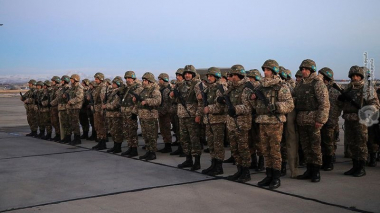 Հայ խաղաղապահները Ղազախստանից վերադարձել են Հայաստան