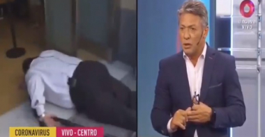 Արգենտինայում լրագրողը շոգից կորցրել է գիտակցությունն ուղիղ եթերում