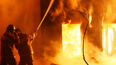 Հարթավան գյուղի տներից մեկի տանիքում հրդեհ է բռնկվել