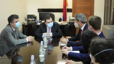 ԿԳՄՍ փոխնախարարն ու Գերմանիայի ակադեմիական ծառայության պատվիրակությունը քննարկել են համագործակցության զարգացմանն ուղղված հարցեր