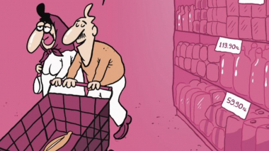 Թուրքական երգիծական հանդեսը ծաղրանկար է հրապարակել գնաճի շուրջ Էրդողանի հայտարարության վերաբերյալ