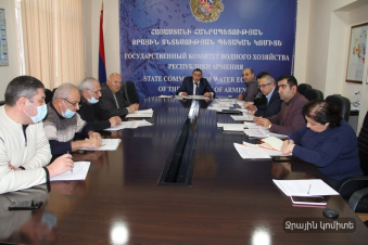 Քննարկվել են ջրօգտագործողների ընկերությունների 2022-ի նախնական ֆինանսական հոսքերի նախագծերը