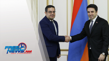Հունվարի 27-ին ՀՀ ԱԺ նախագահ Ալեն Սիմոնյանն ընդունել է Հայաստանում Սիրիայի դեսպանին. տեսանյութ