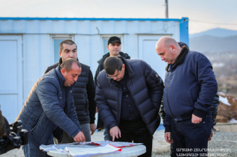 Արցախի նախագահը հետևել է տեղահանված բնակիչների համար կառուցվող նոր բնակավայրերի շինաշխատանքների ընթացքին