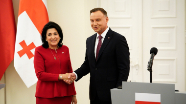 Լեհաստանի նախագահը չնախատեսված այցով ժամանել է Վրաստան՝ քննարկելու Ուկրաինայի հարցը