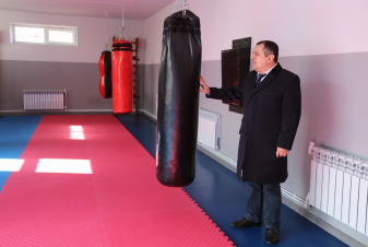 Կարեն Գիլոյանն այցելել է Գորիսի մանկապատանեկան մարզադպրոց