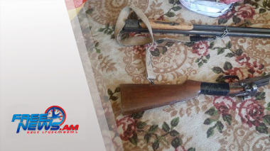 Արտաշատի քրեական հետախույզները ապօրինի հրացան են հայտնաբերել. տեսանյութ