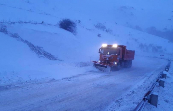 Սևանի թերակղզուց մինչև Ծովագյուղ ավտոճանապարհին բուք է