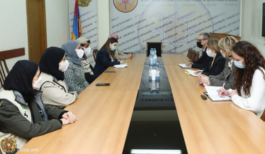 Աննա Ժամակոչյանն ընդունել է Մուհամմադ ալ Յամմահիի գլխավորած պատվիրակությանը