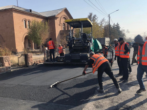Սուբվենցիոն ծրագրով Արագածոտնի մարզում ասֆալտապատվել է 133 հազար 859 քմ ճանապարհ