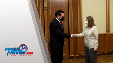 Ալեն Սիմոնյանն ընդունել է Հայաստանում ԱՄՆ դեսպան Լին Թրեյսիին. տեսանյութ