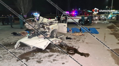 Ողբերգական ավտովթար Աբովյան քաղաքում. զոհերին ավտոմեքենայից դուրս են բերել փրկարարները