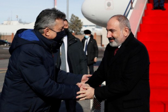 Վարչապետն աշխատանքային այցով ժամանել է Ղազախստան (ֆոտո)