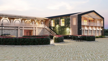 Կատարոյի նոր գինու գործարանը՝ հարակից գինու համտեսի սենյակներով եւ թանգարանով