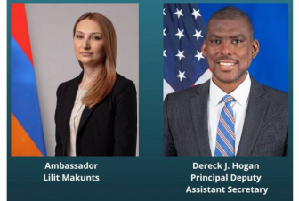 ԱՄՆ-ում ՀՀ դեսպանն ու Դերեք Հոգընը քննարկել են վերջին շրջանի սահմանային միջադեպերը