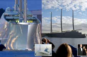 Իտալիայում առգրավվել է օլիգարխ Մելնիչենկոյի հսկայական զբոսանավը՝ 530 մլն եվրո արժողությամբ