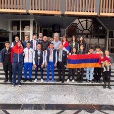 Մարմնամարզիկներ Արթուր Դավթյանն ու Վահագն Դավթյանը՝ ոսկե, Հարություն Մերդինյանը՝ արծաթե մեդալակիրներ․ Կահիրեի աշխարհի գավաթ