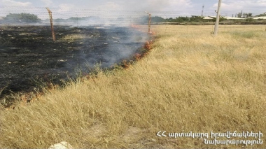Հրշեջ-փրկարարները մարել են ընդհանուր 8,7 հա տարածքում բռնկված հրդեհները