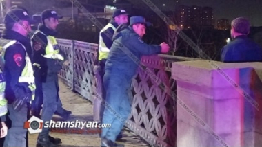 Տղամարդը սպառնում է ցած նետվել «Հաղթանակ» կամրջից