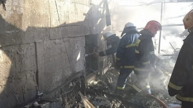 Արարատի մարզի Արբաթ գյուղում այրվել է տուն