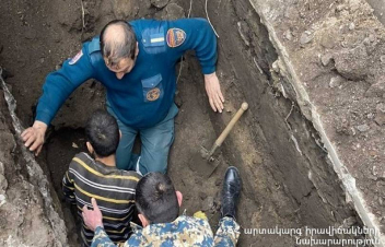 Փլուզում Գյումրի քաղաքում. տուժել է շինաշխատանքներ իրականացնողներից մեկը