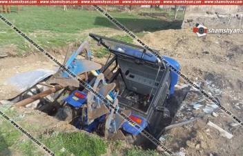 Գեղարքունիքում 40–ամյա տրակտորիստը գյուղատնտեսական աշխատանքներ կատարելիս ընկել է դիտահորի մեջ, վնասվածքներ ստացել