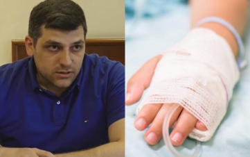 Գևորգ Սիմոնյանն այցելել է Դեբեդ գետն ընկած 2 տարեկան երեխային. նրա վիճակը գնահատվում է ծանր